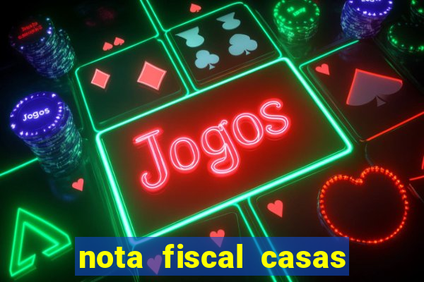 nota fiscal casas bahia 2 via